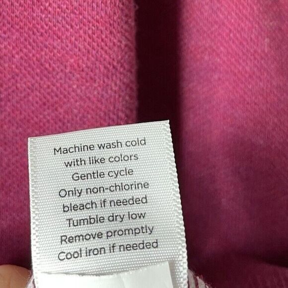 WALTER HAGEN 1/4 Zip Mens Large Mid-Weight Pique Fleece NEW Raspberry GOLF - Picture 11 of 11